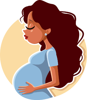 Conexión cerebral de gestantes sus hijos